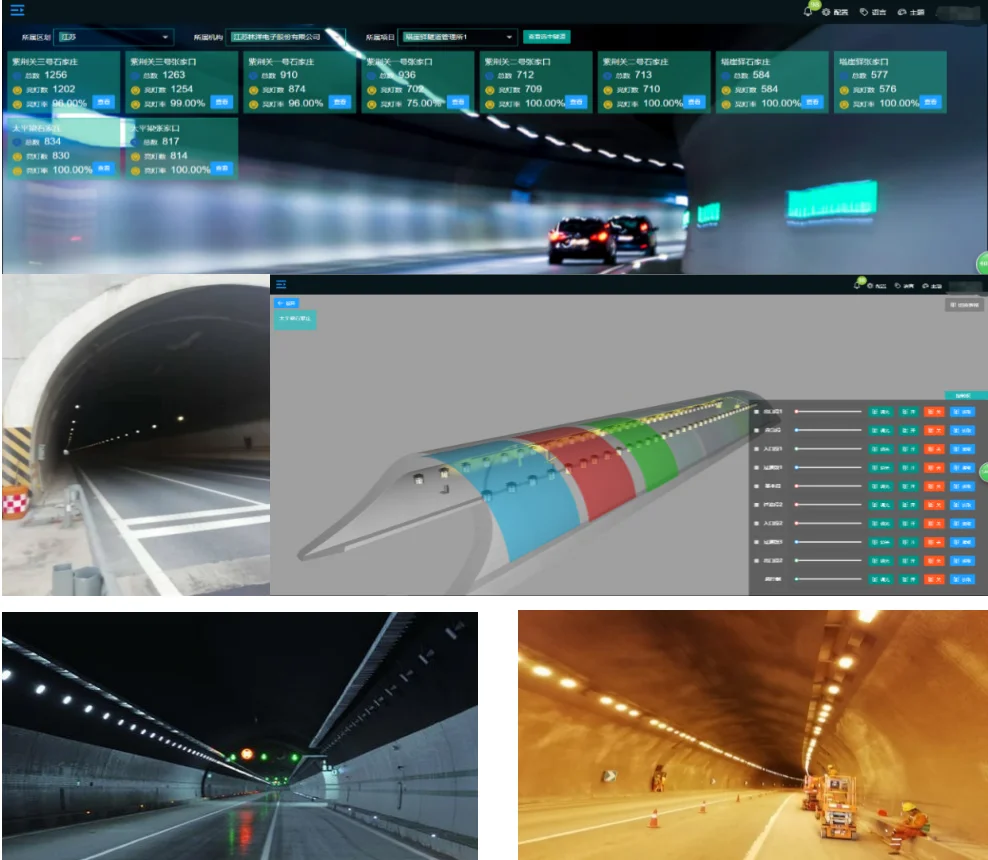 HeBei Highway Smart Tunnel Lighting